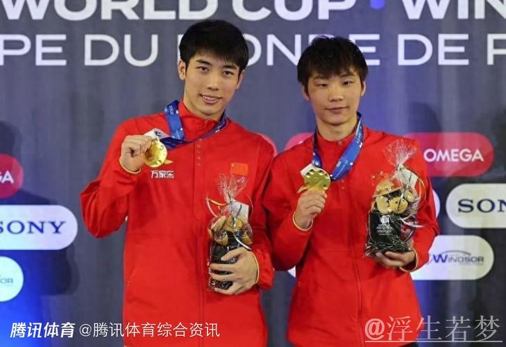 郑九源携手胡宇康勇夺男子双人3米板金牌 郑九源携手胡宇康勇夺男子双人3米板金牌